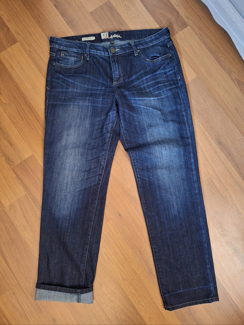 Kut From The Kloth Catherine Boyfriend Jeans Size 12